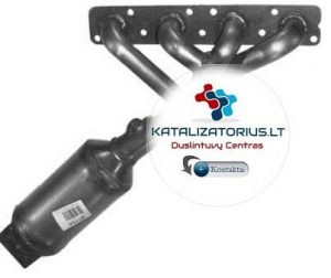 Pirmos serijos BMW katalizatorius