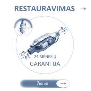 katalizatoriai remontas keitimas pardavimas internetu restauravimas