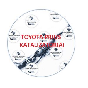 TOYOTA PRIUS KATGALIZATORIUS